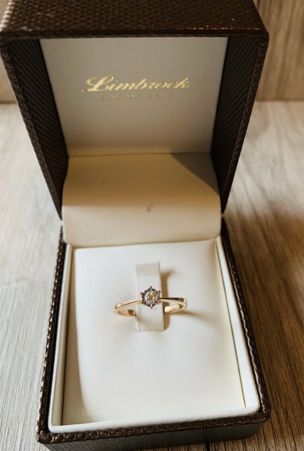 (Verlobungs) Ring Roségold 750 GR 52