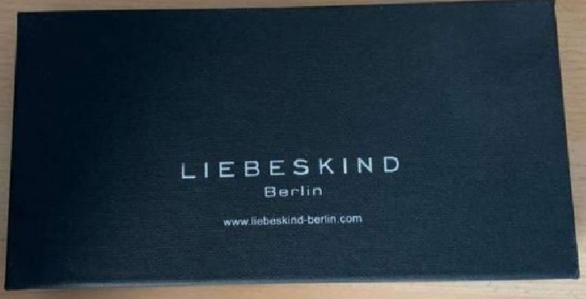 Liebeskind Geldtasche schwarz *neu*