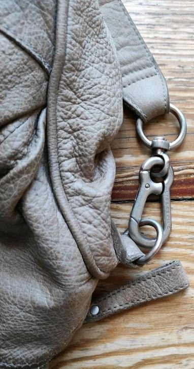 Liebeskind Ledertasche grau