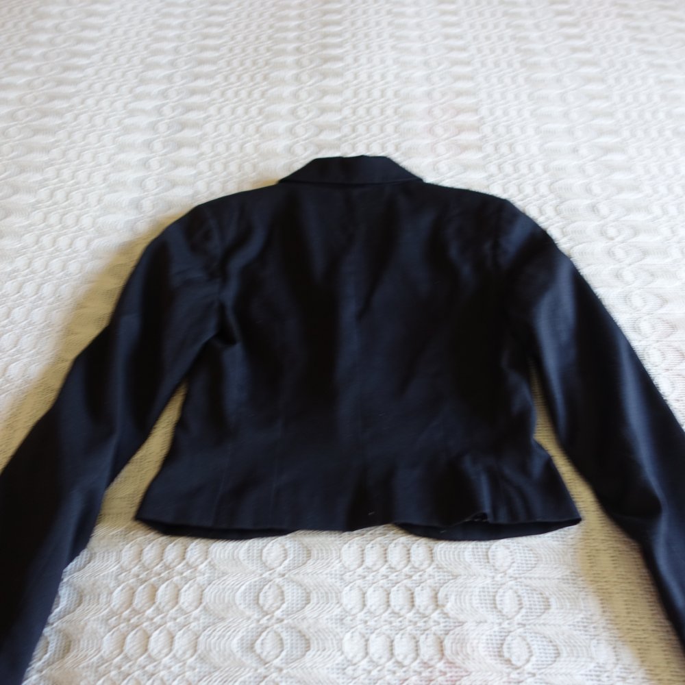 Blazer, kurz, Gr. 34 bzw. ca. Gr. XS, schwarz, H&M