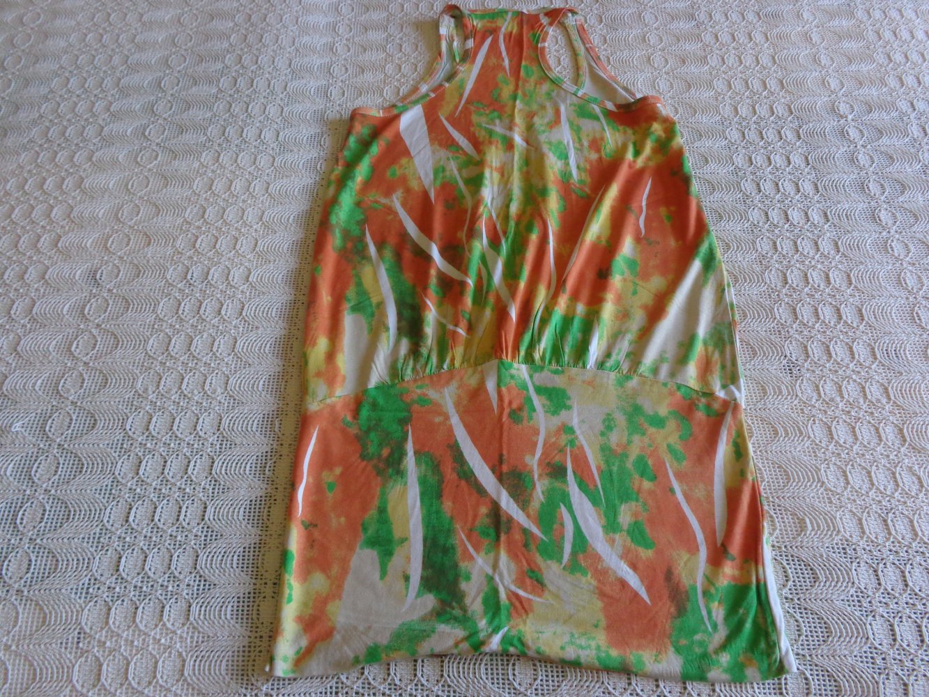 Vintage - Tanktop, Shirt, Longtop, Gr. 32/34 bzw. ca. Gr. XXS/SX, bunt, Buffalo