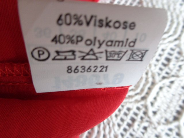 Vintage - Top, Turnhemdstil, Gr. 36 bzw. ca. Gr. S, rot