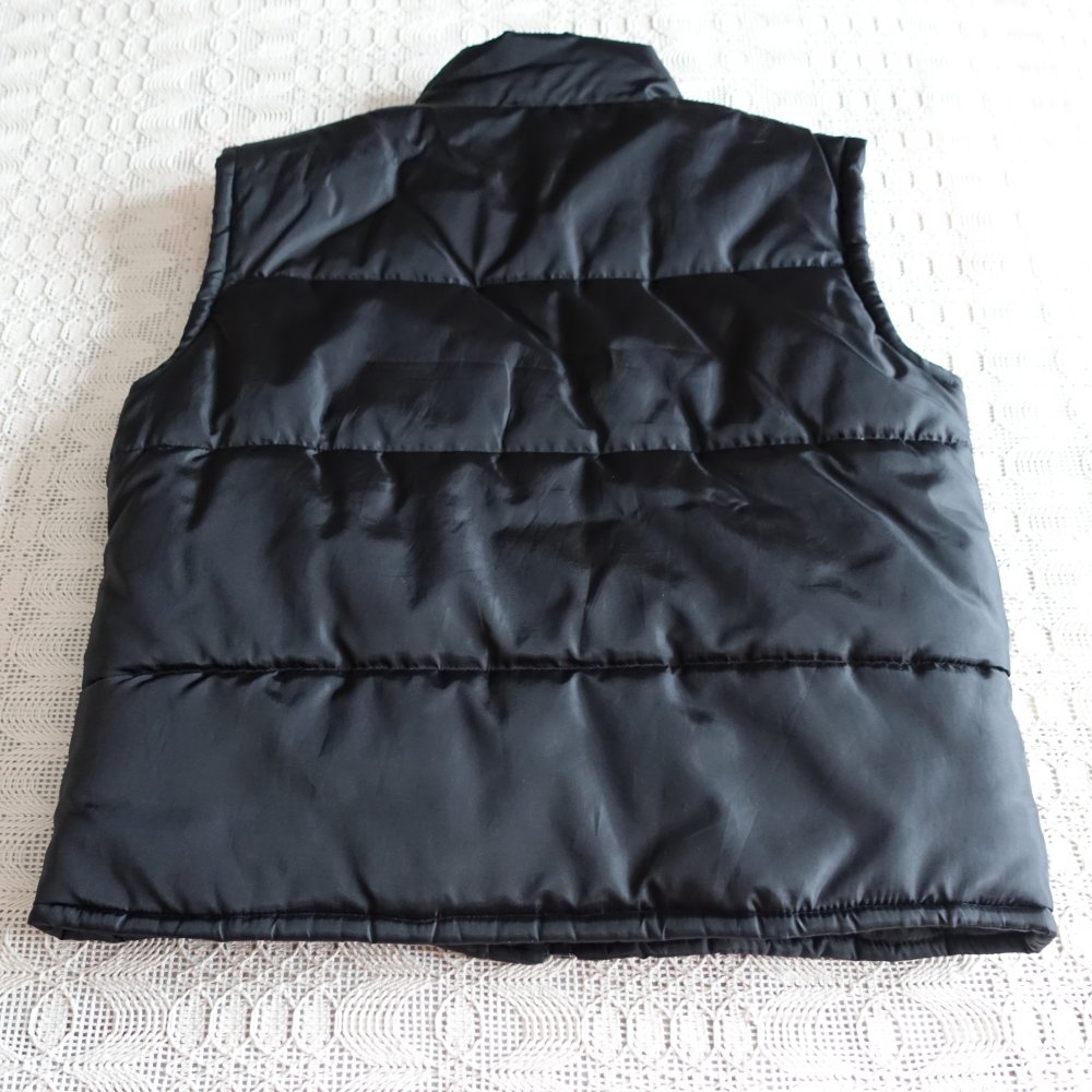 Weste, dicke Weste, schwarz, Gr. S/M bzw. ca. Gr. 36/38