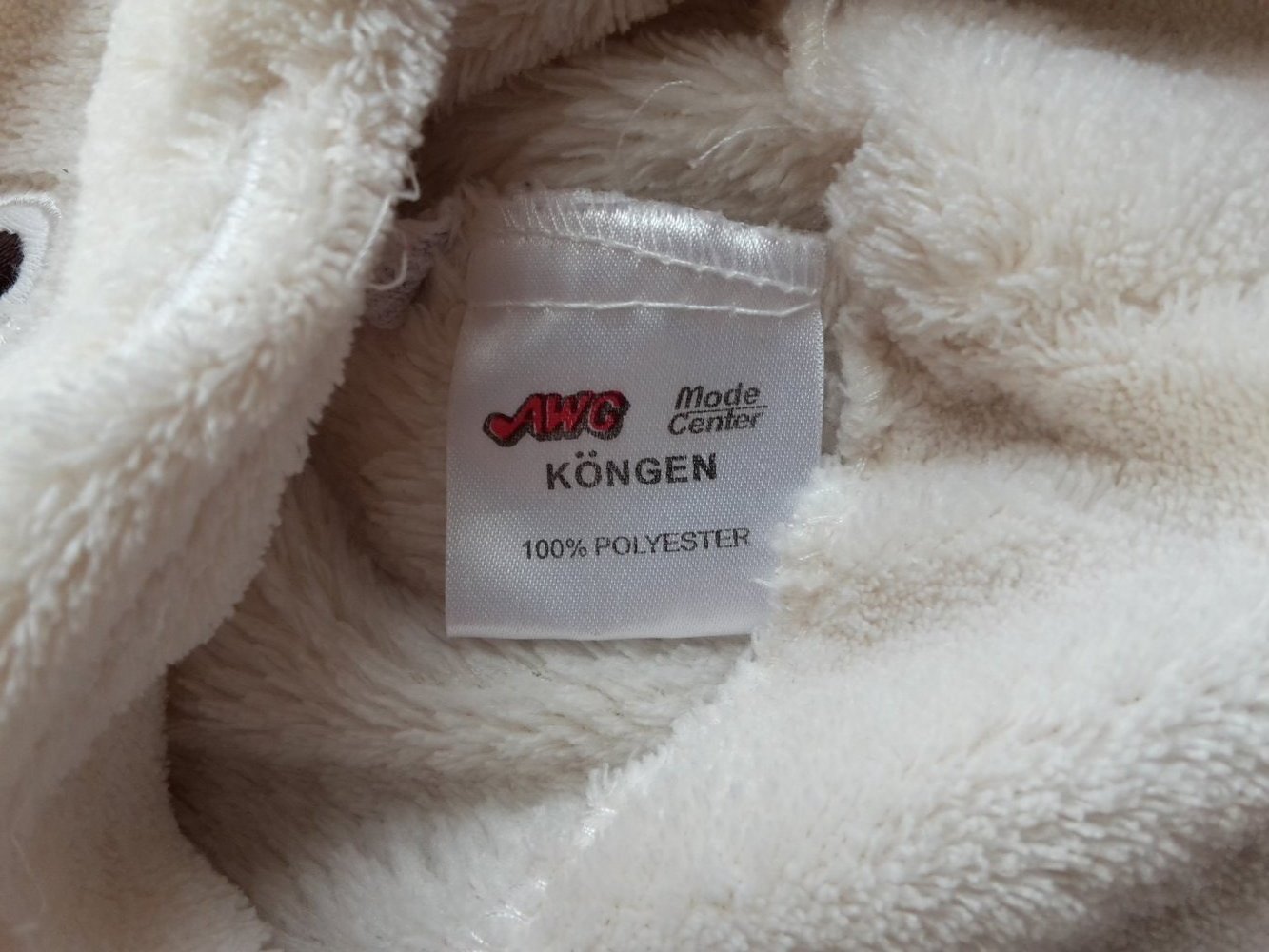 süße Teddymütze in Gr. 48