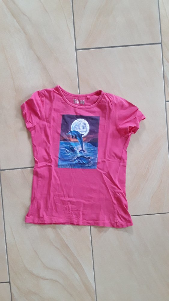 handbemaltes T-Shirt Gr. 134/140