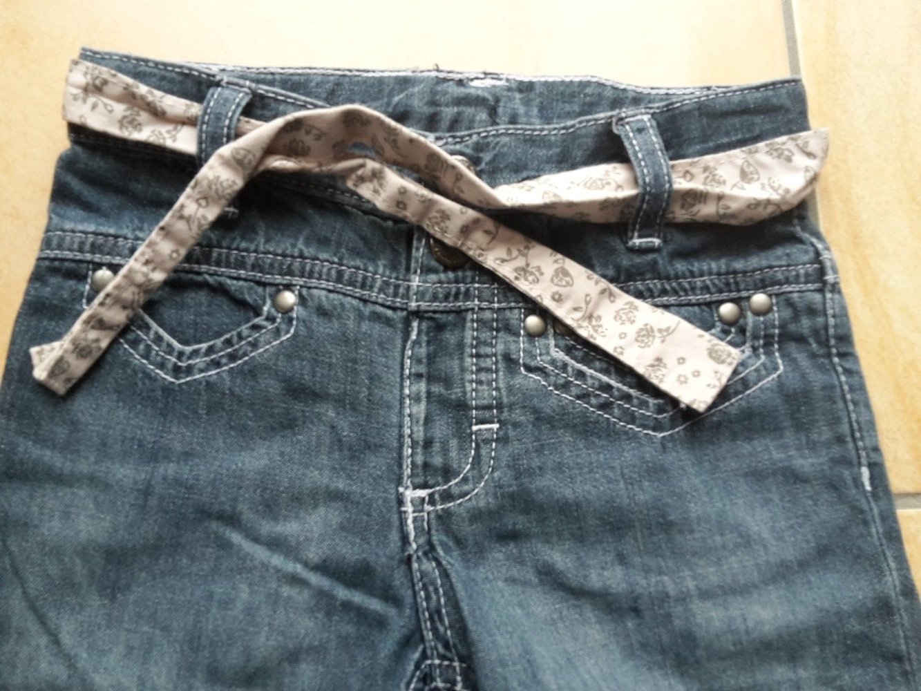 dünne Sommerjeans in Gr. 86/92