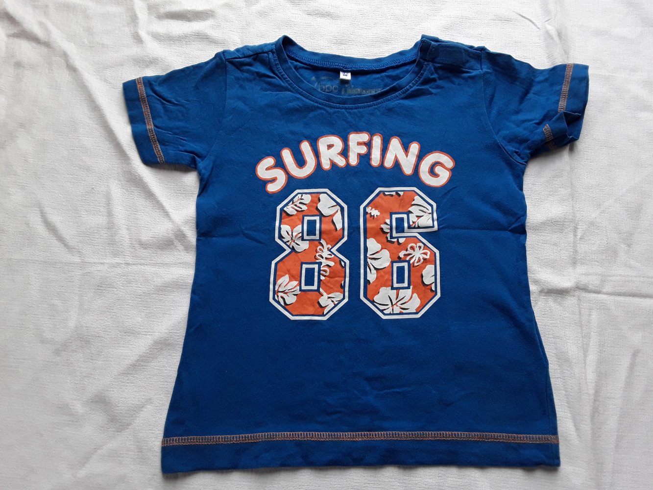 blaues T-Shirt in Gr. 92 von bpc