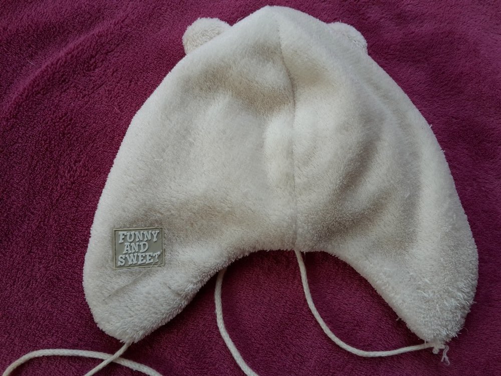 süße Teddymütze in Gr. 48