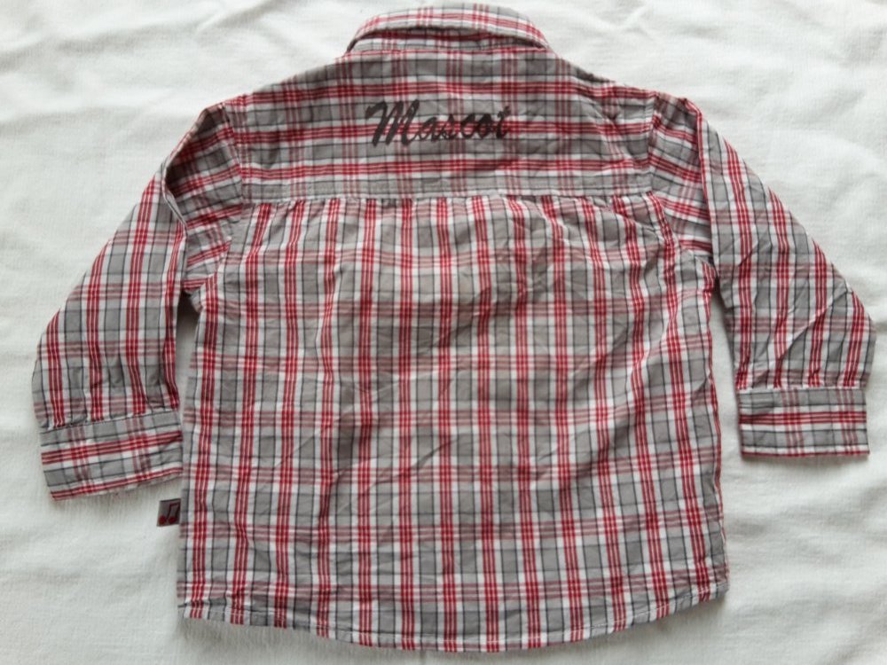 kariertes Hemd in Gr. 86 