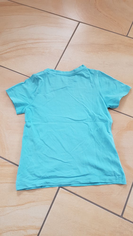 türkises T-Shirt Gr. 110 von C&A 
