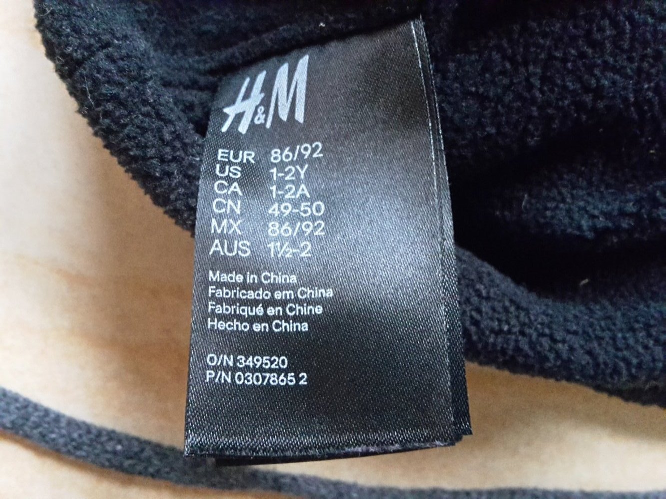 tolle/ süße Mütze in Gr. 86/92 von H&M