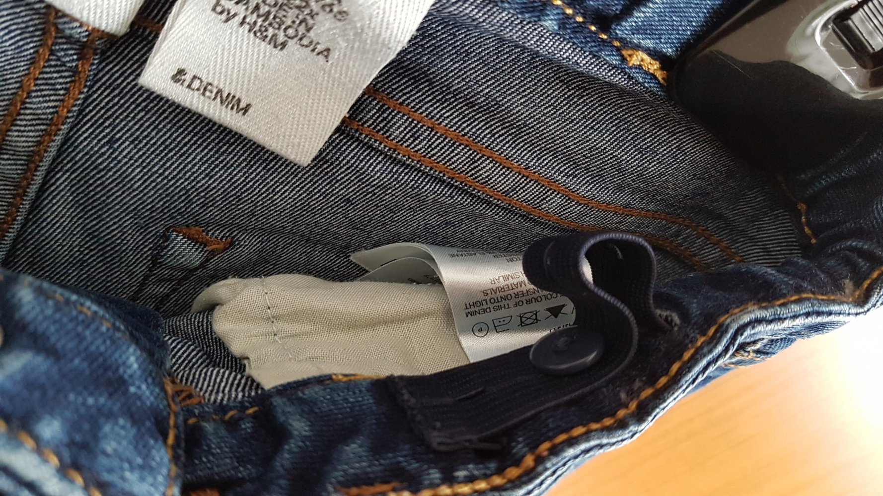 Slim-Jeans in Gr. 122 von H&M 