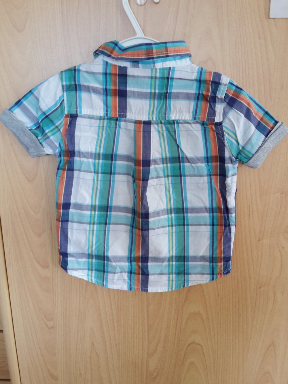 tolles kariertes Hemd in Gr. 86 von Bubble Gum kaum getragen