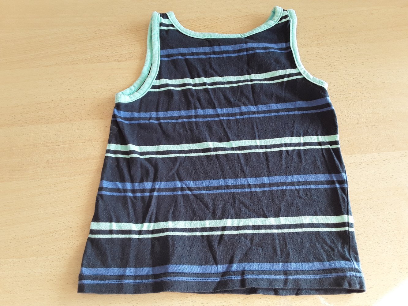 gestreiftes Tanktop/ ärmelloses Shirt in Gr. 92 von INFINITY Kids