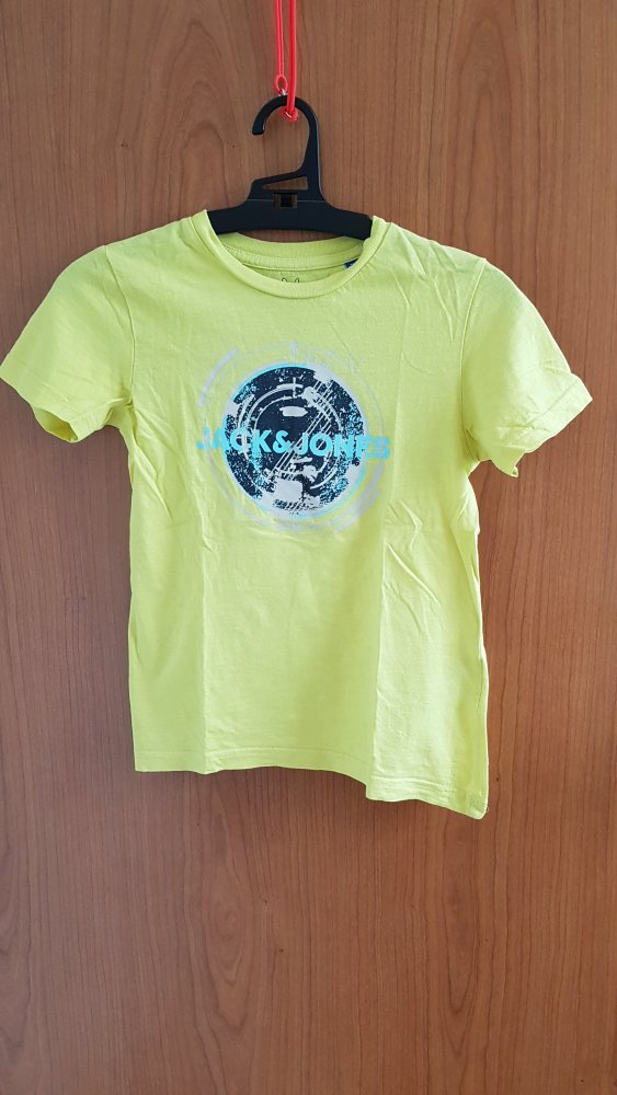 gelbes T-Shirt Gr. 128 Jack & Jones