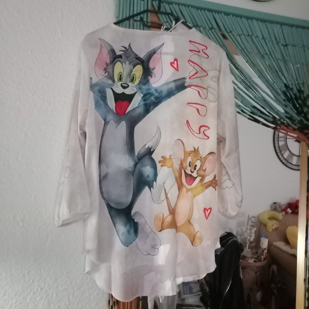 *** NEU ~ Bluse ~ Tom & Jerry ~ Missy ***