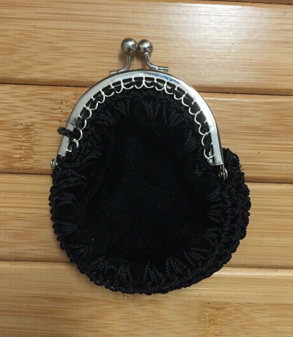 *** Süße ~ Kleine ~ Geldbörse ~ Münzen ~ Samt ~ Vintage ***