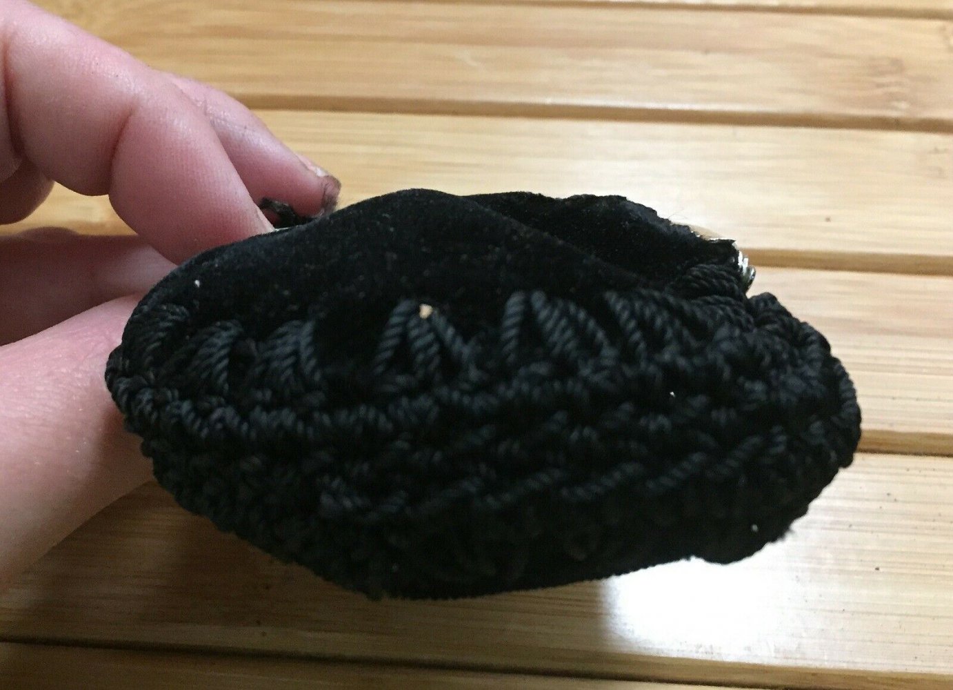 *** Süße ~ Kleine ~ Geldbörse ~ Münzen ~ Samt ~ Vintage ***