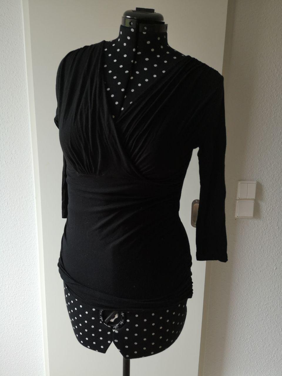 Elegantes schwarzes Oberteil