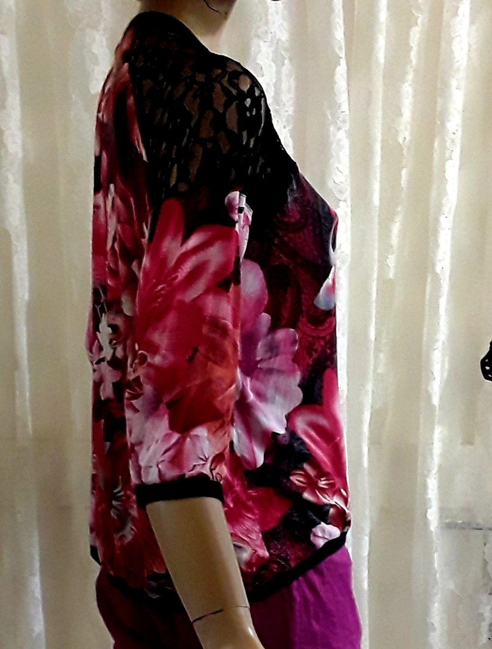 florales Blusen-Shirt 40/42