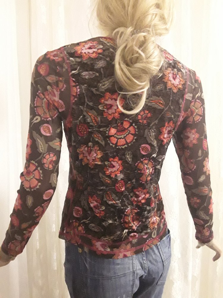 Blusen - Shirt Doppellagen-Optik