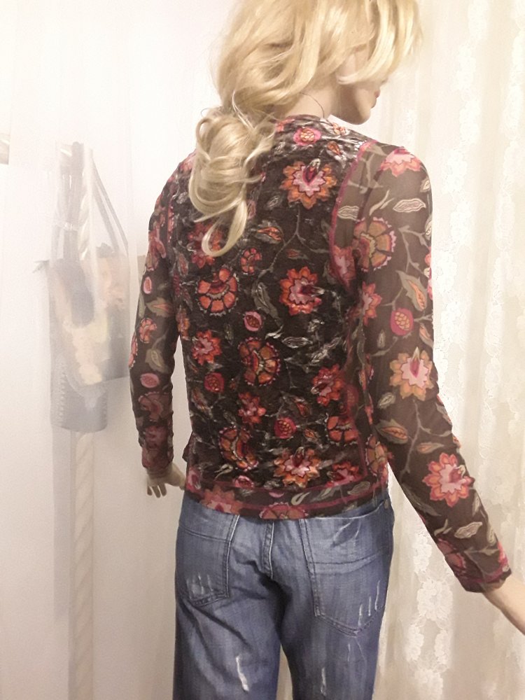 Blusen - Shirt Doppellagen-Optik