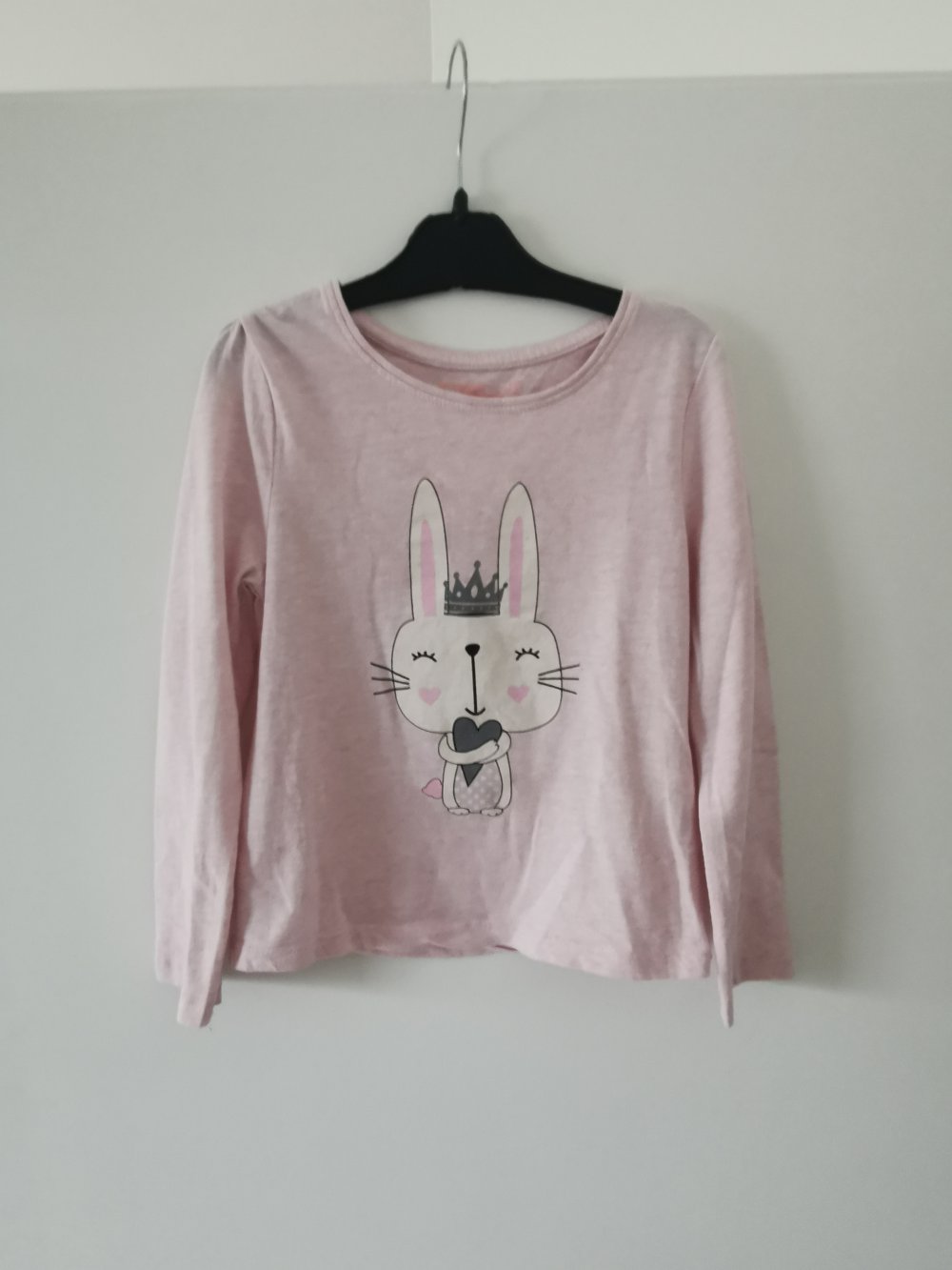 Langarm Shirt rosa 110 116