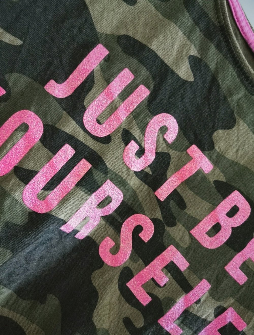 t shirt just be yourself 140 146