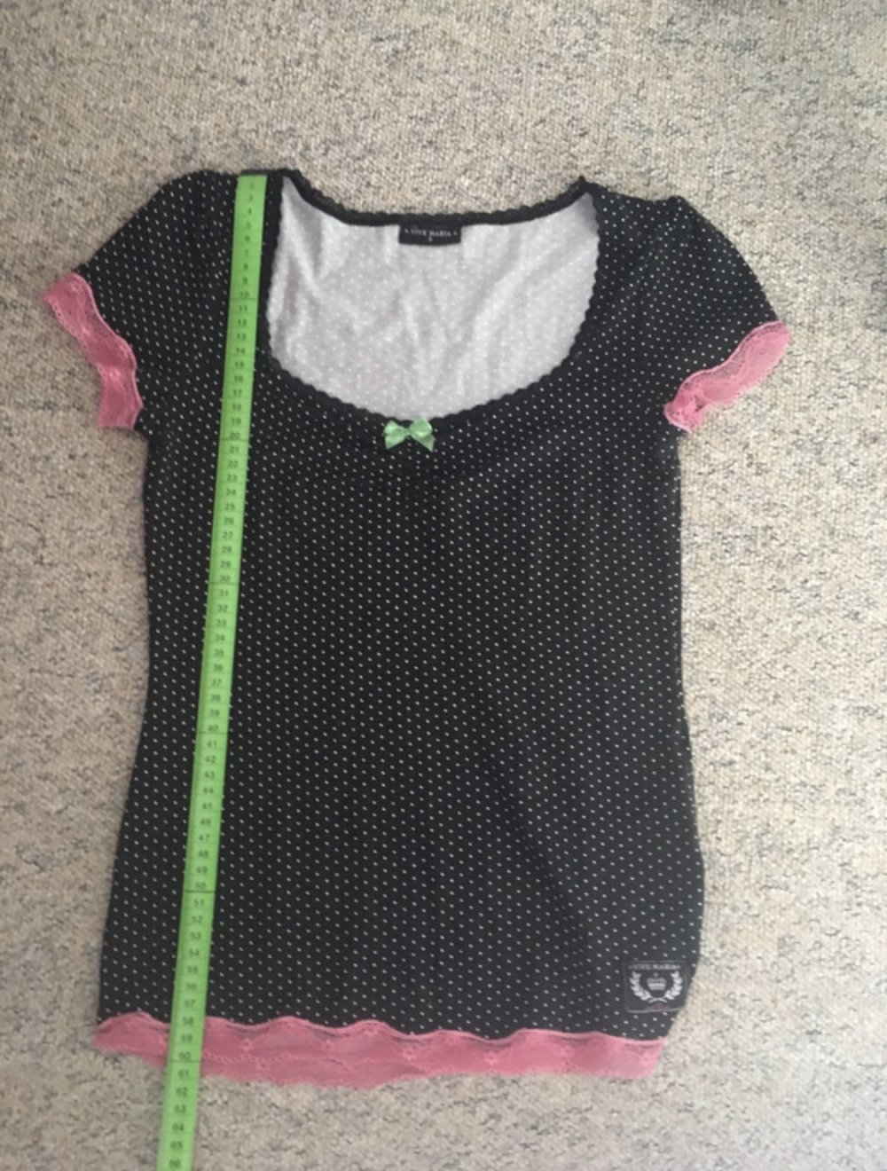 Süßes gepunktetes Shirt von Vive Maria, Gr. S