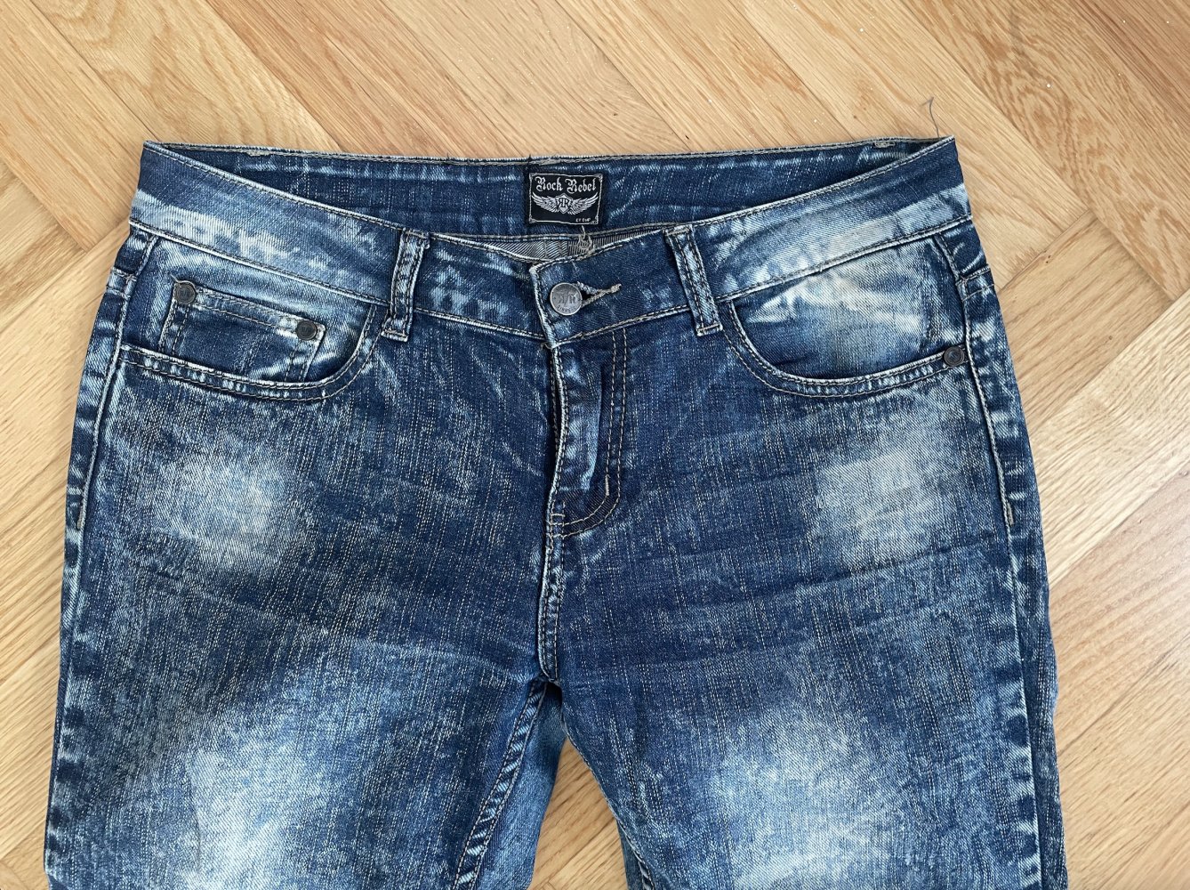 Jeans von Rock Rebel/EMP, Gr. 29/32