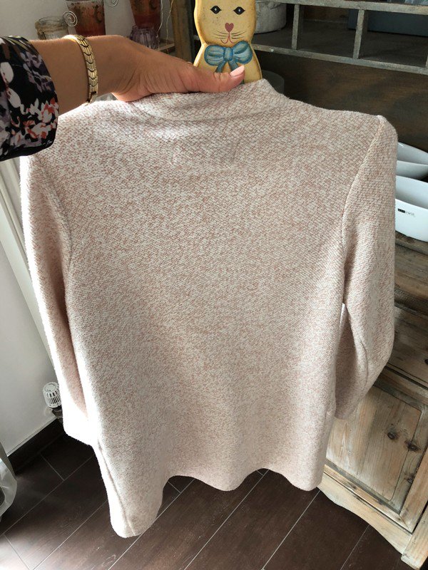 Hellrosa Stradivarius Mantel, Damenmode Jacke rosa nude S