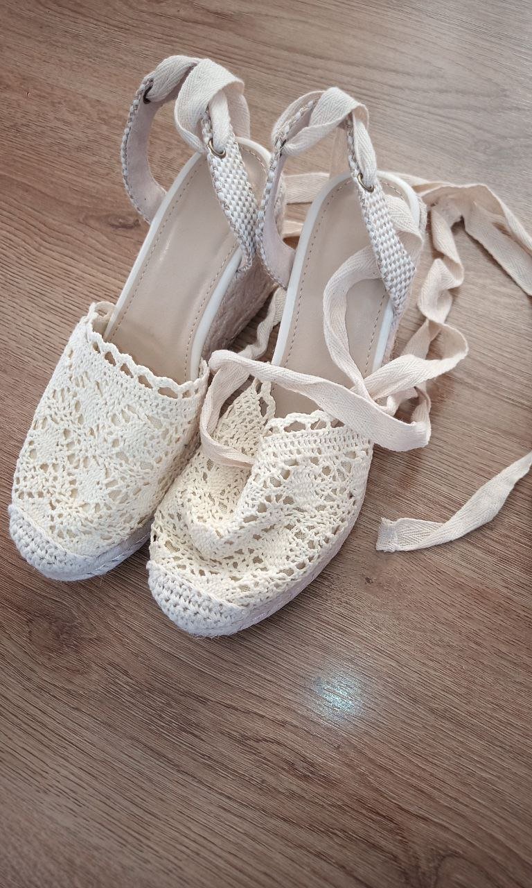 Sandalen, Keilabsatz, Wedges, 37