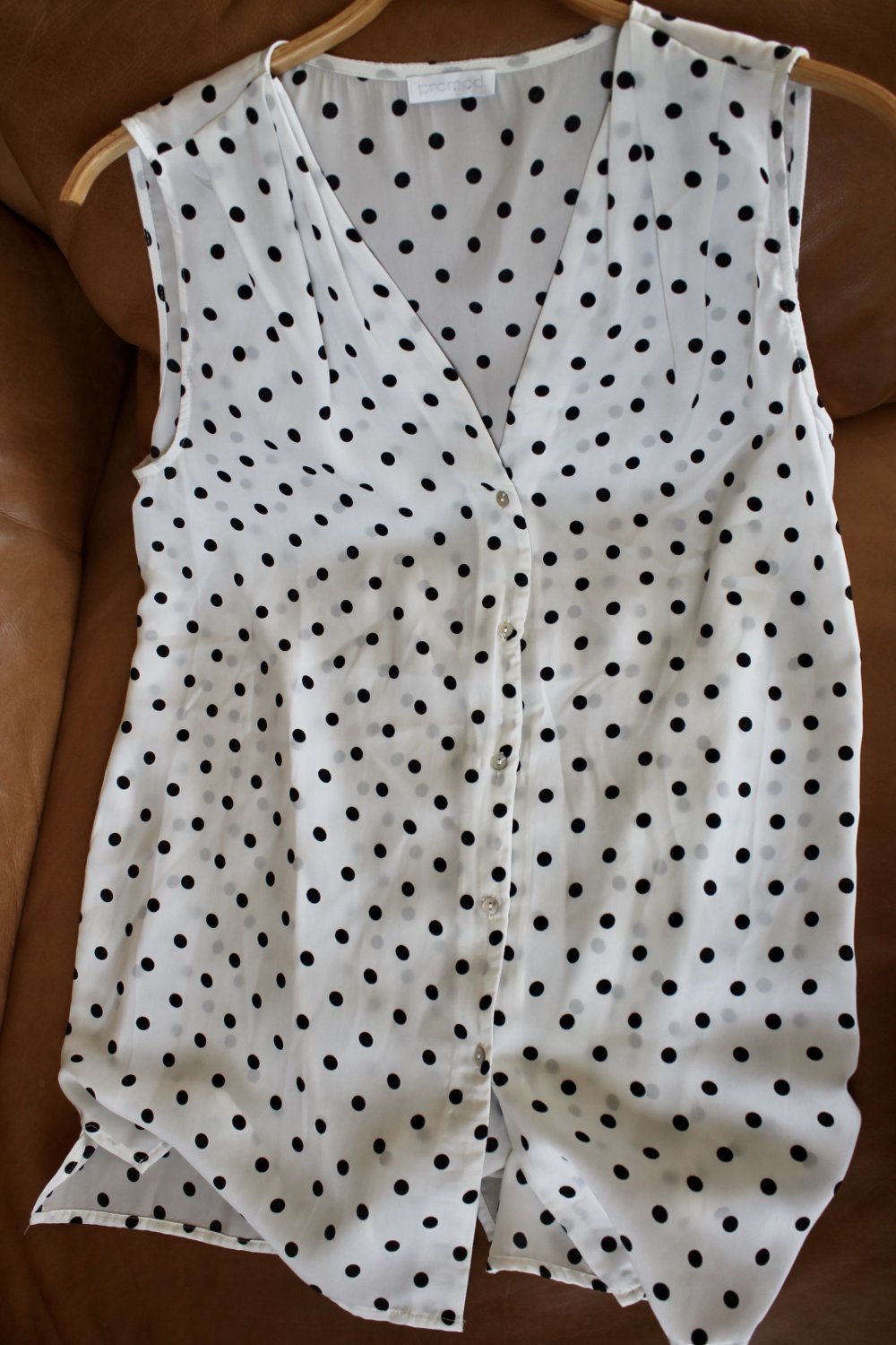 Promod Bluse Punkte Gr.38