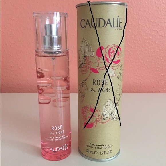 Set-Original Caudalie Rose De Vigne Parfum und Hand+Lippenpflege Neu 