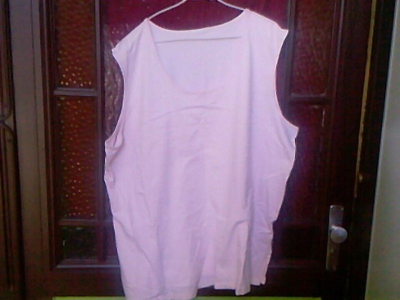 Top zartrosa Gr.52/54 Maßen unten