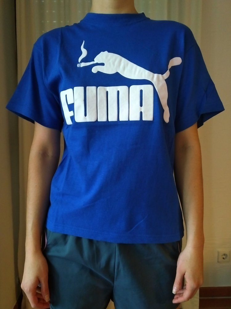NEU Unisex T-Shirt mit Print Puma Verarsche