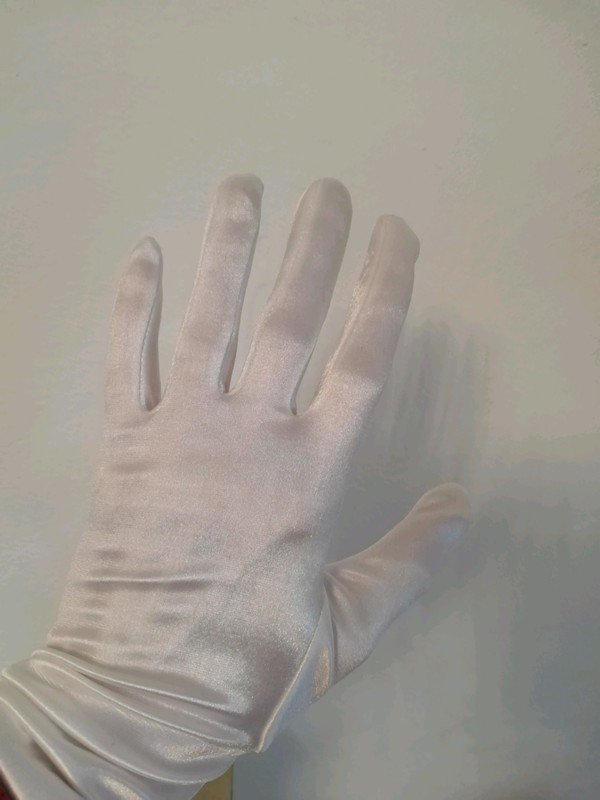 Handschuhe Brauthandschuhe Hochzeit Glanz 90er Jahre 90ties bridal gloves