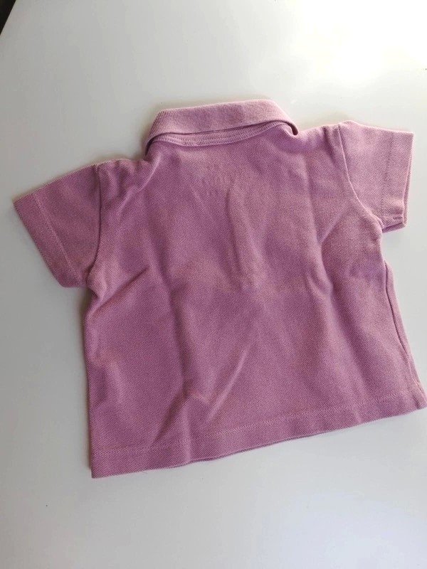 Hess Natur Baby Poloshirt rosa Bio öko kvb
