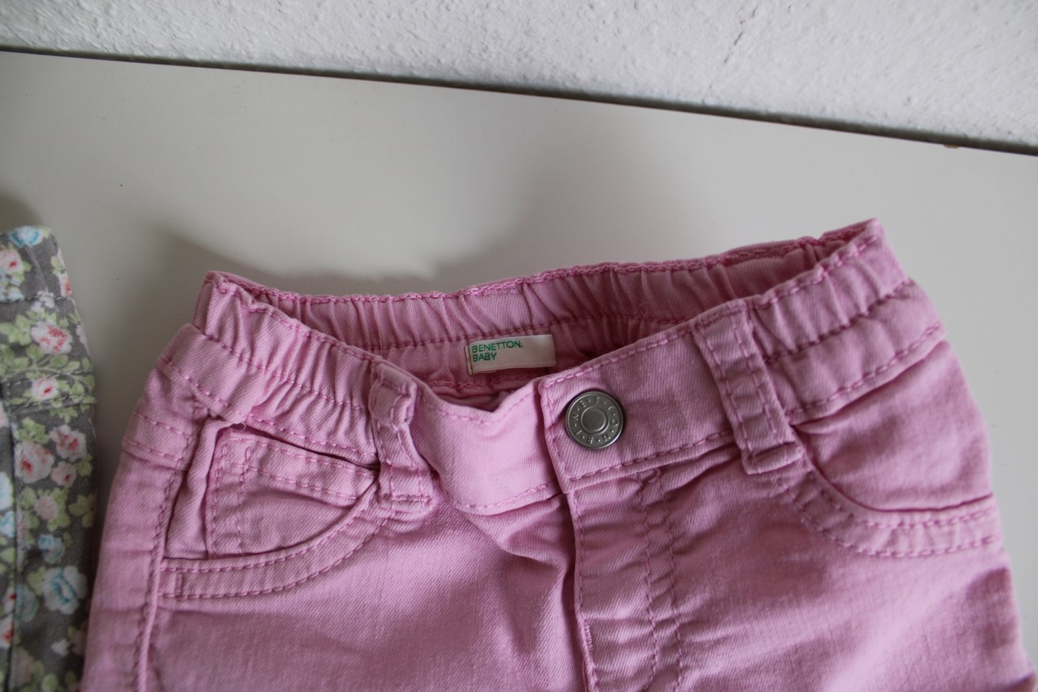 Hosen Set Mädchen Gr. 62 Benetton & C&A