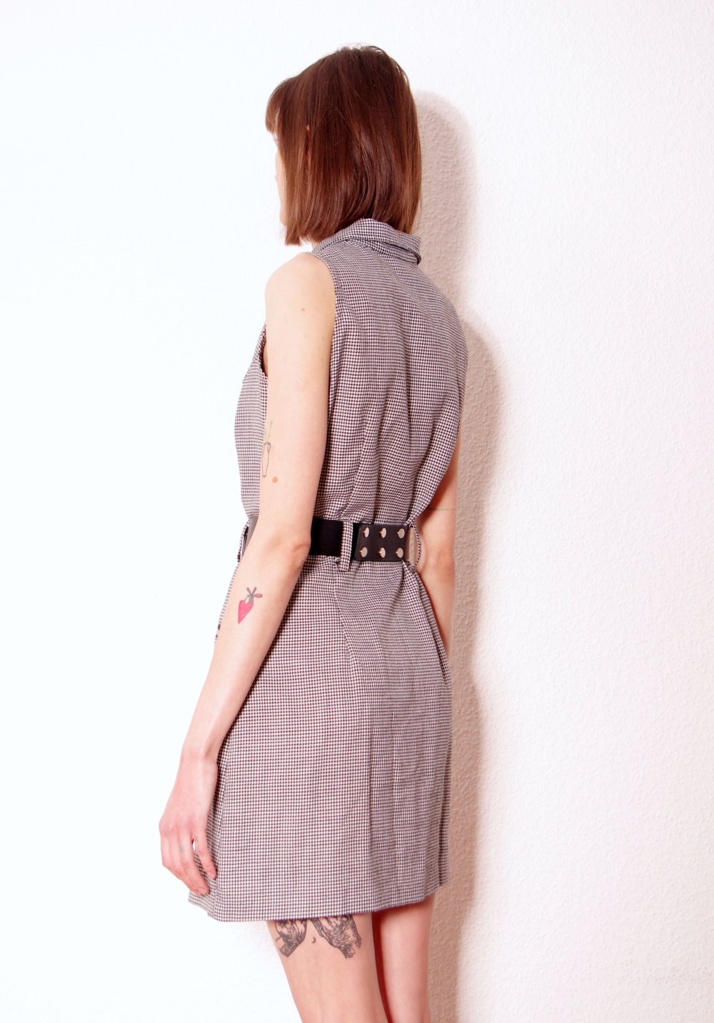 Kurzes vintage Etuikleid Gr. 36 38 S Gemini USA Rockabella Moneypenny Pinup