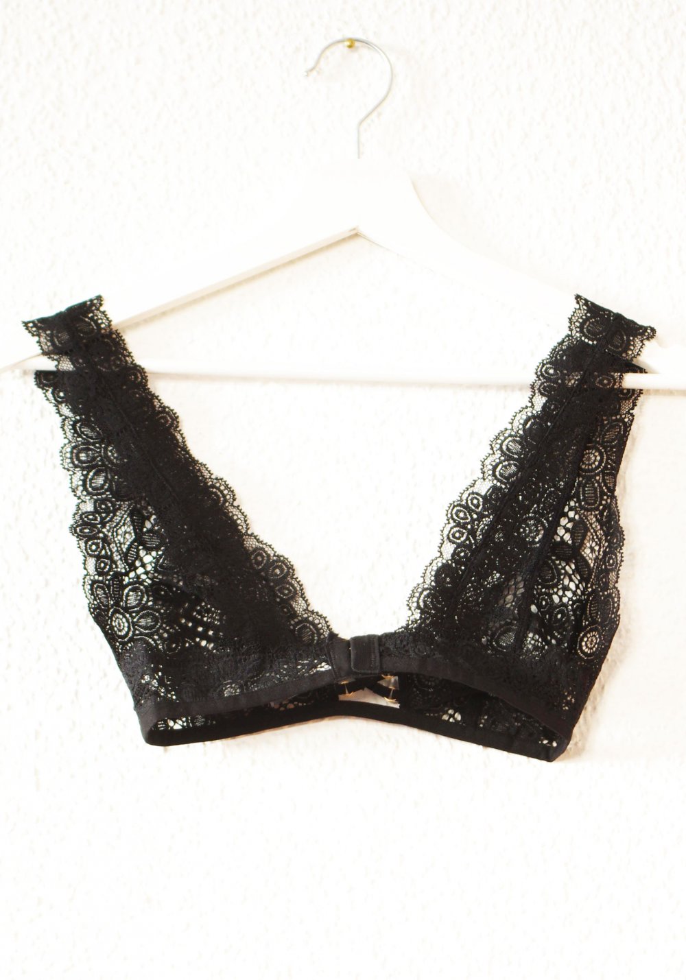 Verspieltes ETAM Bustiertop Gr. S 36 38 cropped Bra Spitze Soft BH Valentinstag Nasty Gal