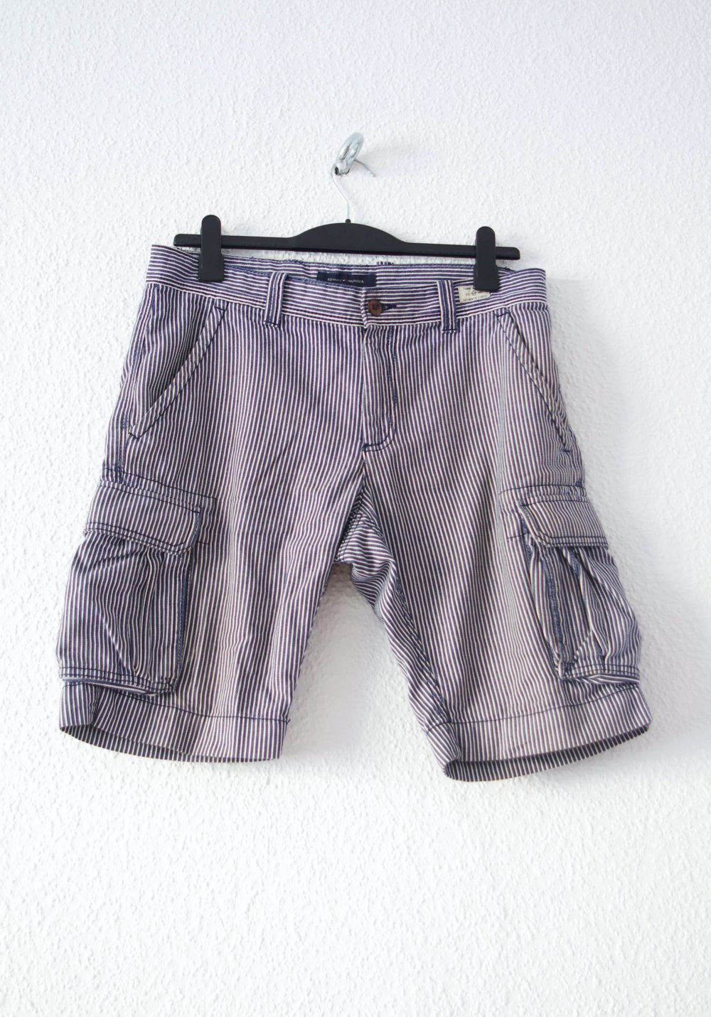 Lockere Combat Shorts Tommy Hilfiger Gr. M L 40 42 boyfriend Festival Technobarbie