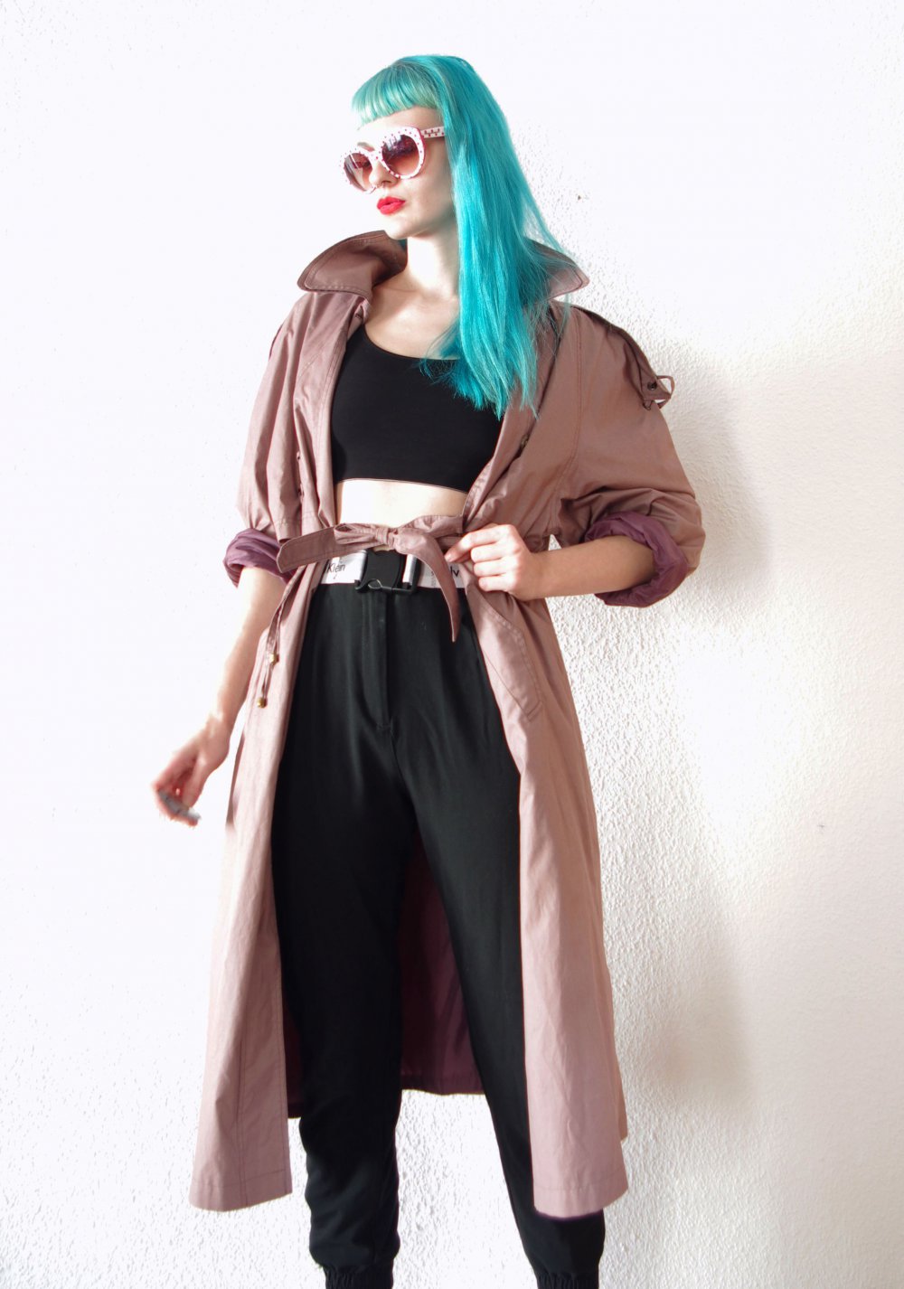 Eleganter langer vintage Mantel Gr. M Pirat Festival Gothic retro Duster