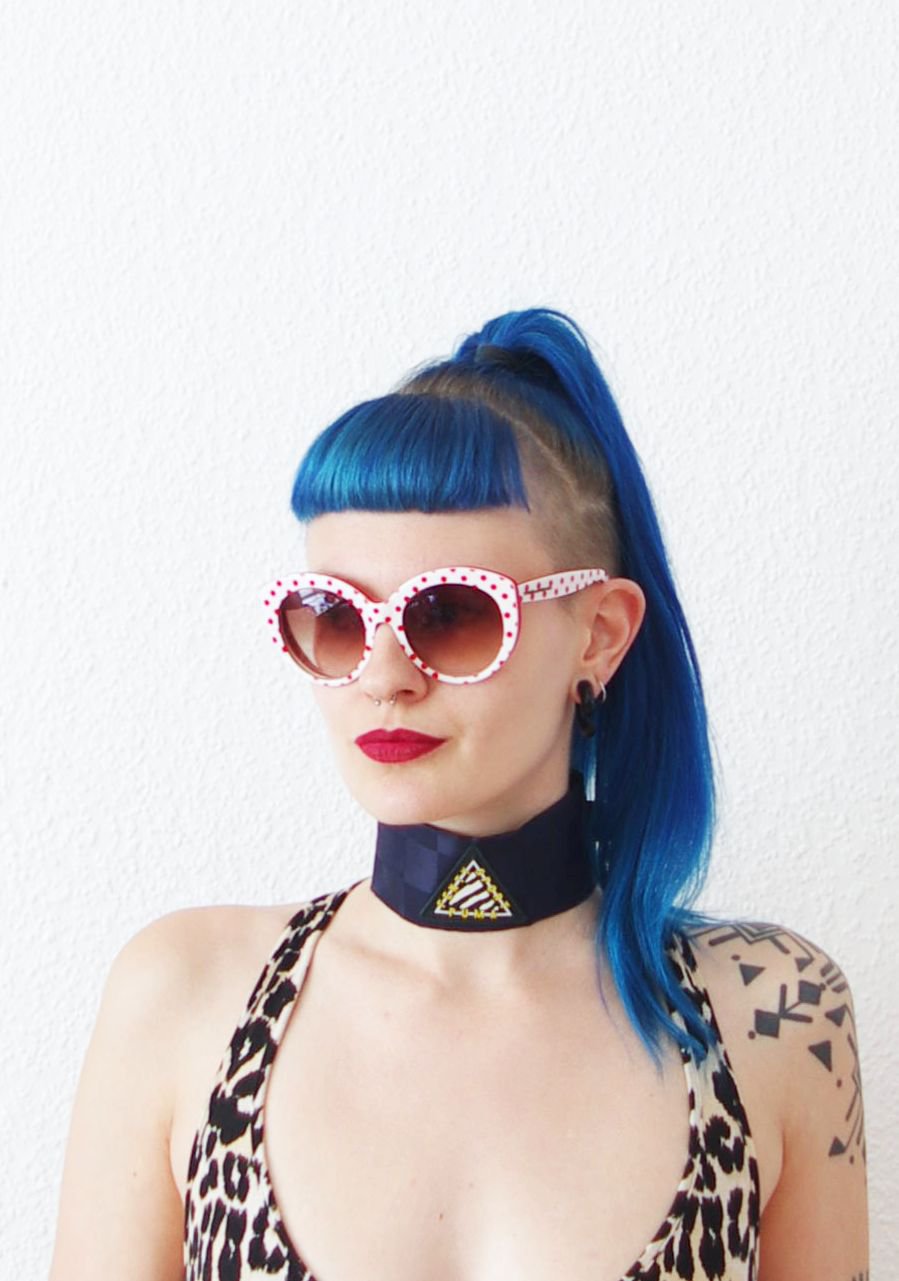 Puma x Fenty Ausgefallener Fenty Choker Halsband shiny