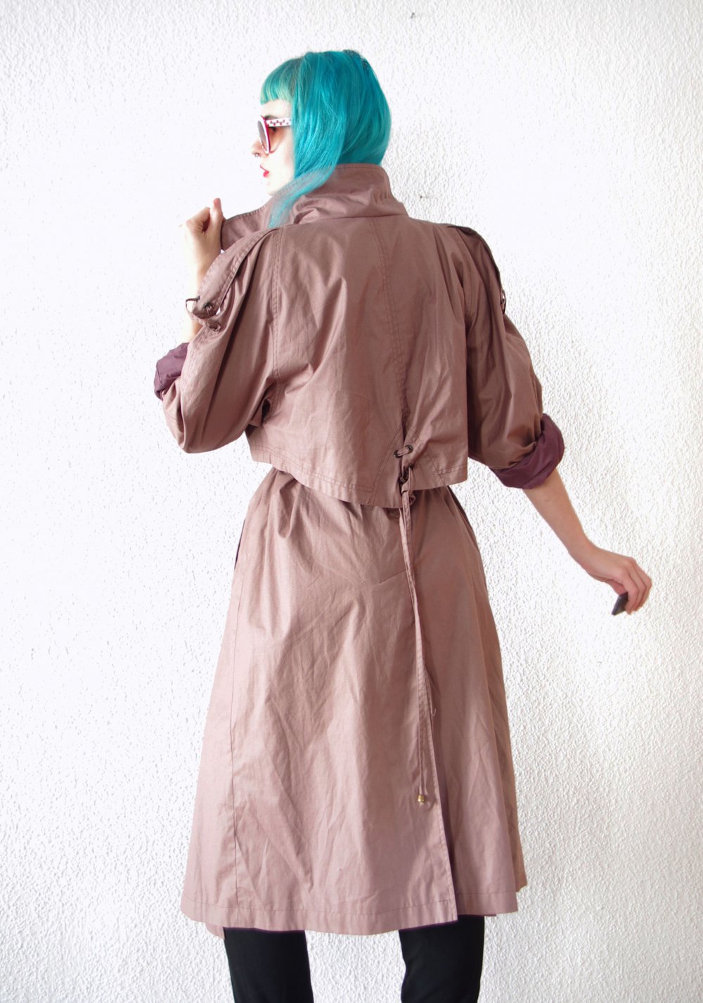 Eleganter langer vintage Mantel Gr. M Pirat Festival Gothic retro Duster