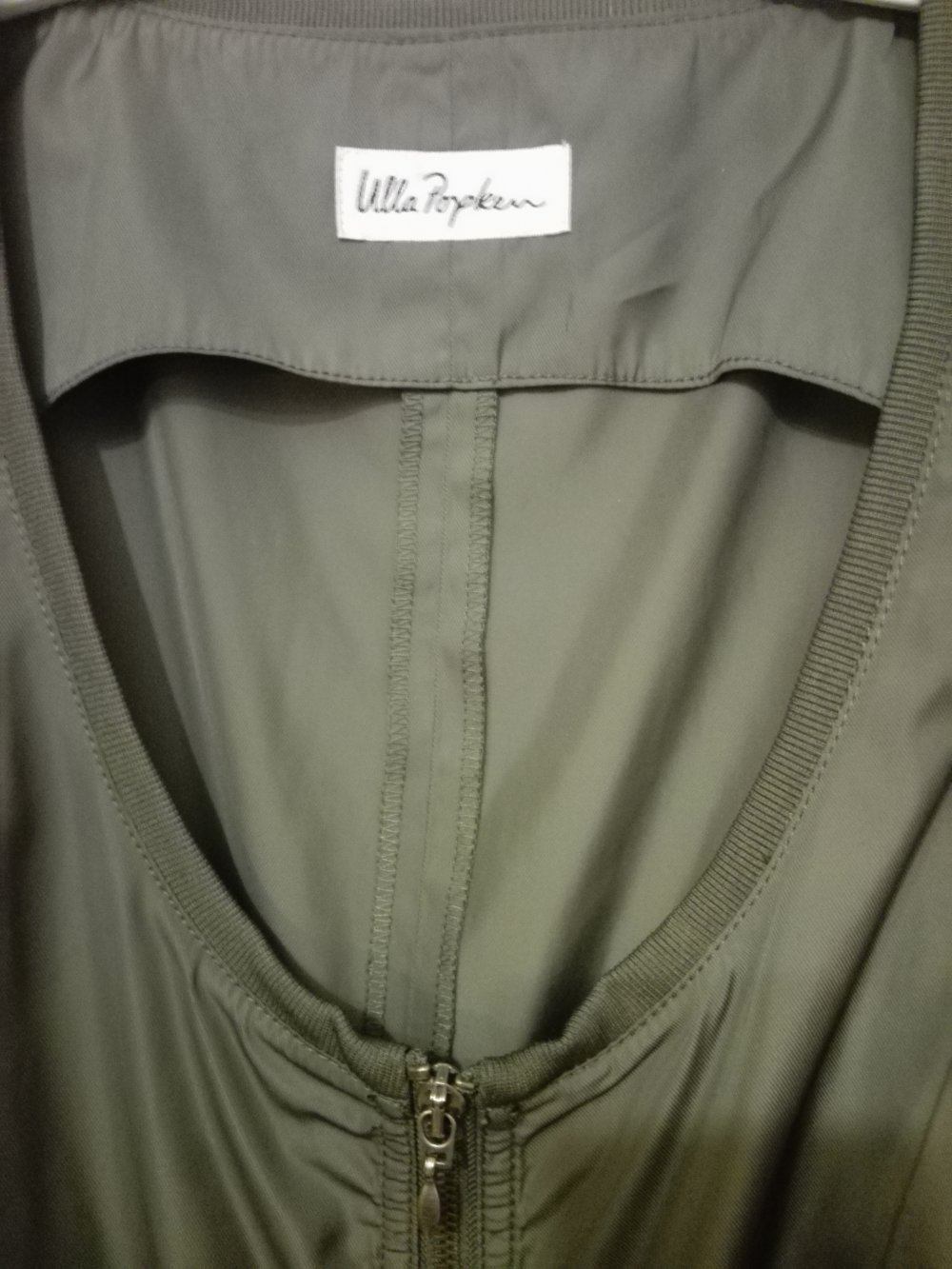Ulla Popken Weste Kleid Khaki Gr. 54