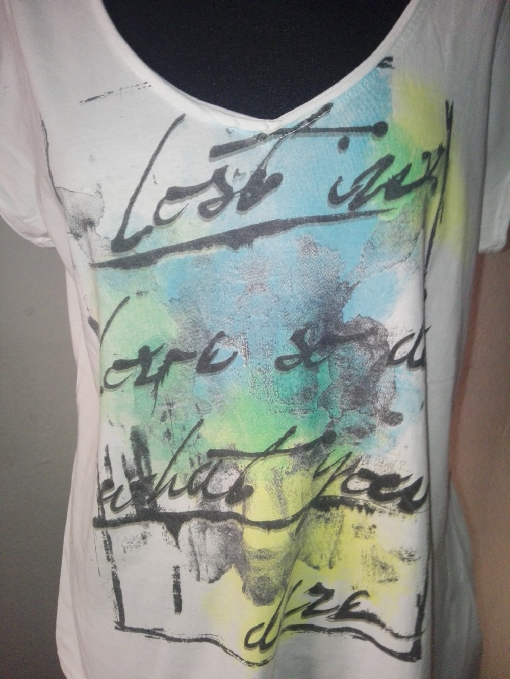 Damen Shirt Top Größe L 44 46