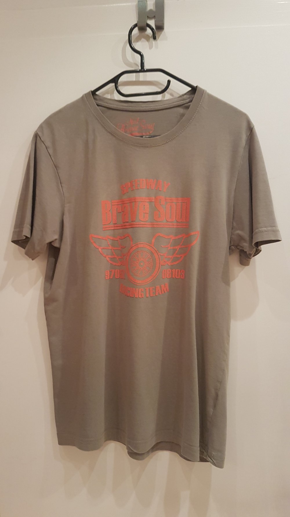 Brave Soul T-Shirt, olive, Gr. M