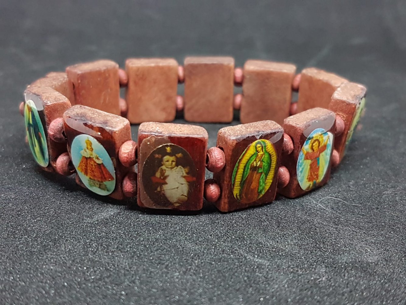 Armband Holz Heilige