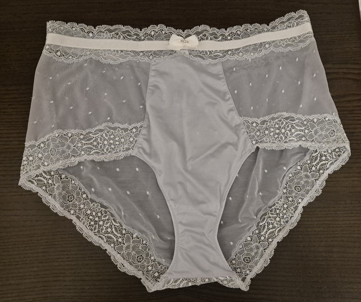 Slip Marie Jo grau Spitze Gr 44 - Neu